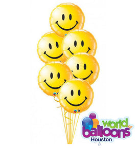 Happy Face Balloon Bouquet