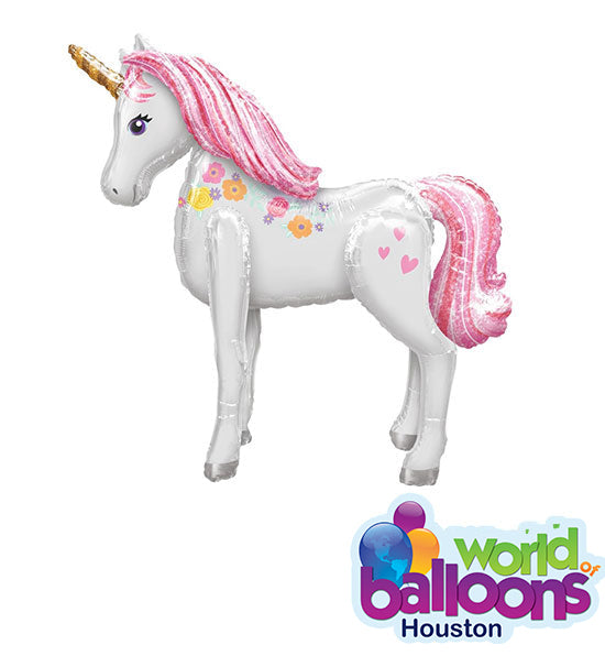 Magical Unicorn Palloncini In Lattice Rosa – 6 Pezzi Da 27,5 Cm, Con Valvola, Per Feste E Decorazioni - 2