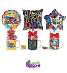 Candy Mug Balloon Gift