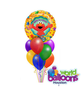 Elmo Balloon Bouquet