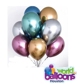 Chrome Metallic Balloon Bouquet