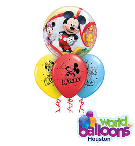 Mickey Bubble Balloon Bouquet