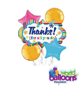 Thanks for all you do Balloon Bouquet