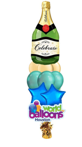 Bottle Celebration Balloon Bouquet