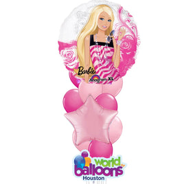 Barbie Balloon Bouquet