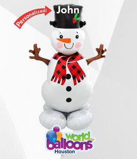 Christmas Snowman Balloon, Airloonz