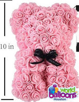 Soap Foam Teddy Bear of Roses