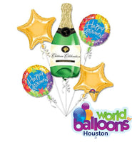 Celebration Balloons Jumbo Champagne Bottle