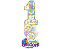 Happy 1st Birthday Balloon Bouquet