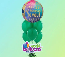 Happiest of Birthdays to You! Orbz Balloon 7pcs.