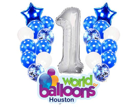 1st Birthday Party Balloon Bouquet