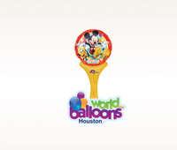 12” Inflate a fun Balloon. Disney Add-On Gift