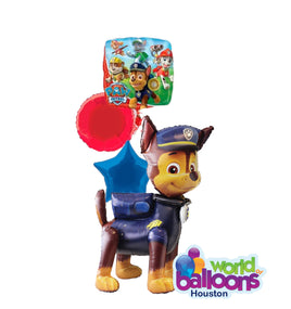 Paw Patrol Airwalker 54in Mylar Balloon with 2 Mylars