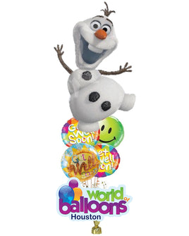 Olaf Frozen Mylar Balloon 5pcs