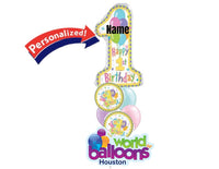 Happy 1st Birthday Balloon Bouquet