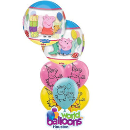 Peppa Pig Balloon Bouquet