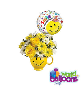 Smiley Bouquet Arrangement