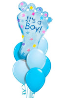 Baby Girl Balloon Bouquet (7 Pieces)