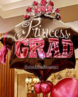 Princess Grad Balloon Bouquet