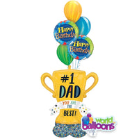 Father’s Day Jumbo Beer Balloon Bouquet