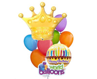 Crown Queen/King Balloon Bouquet