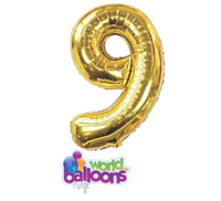 Jumbo Numbers (1-9) Balloons