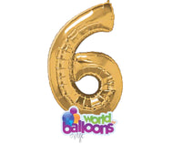 Jumbo Numbers (1-9) Balloons