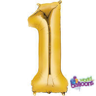 Jumbo Numbers (1-9) Balloons